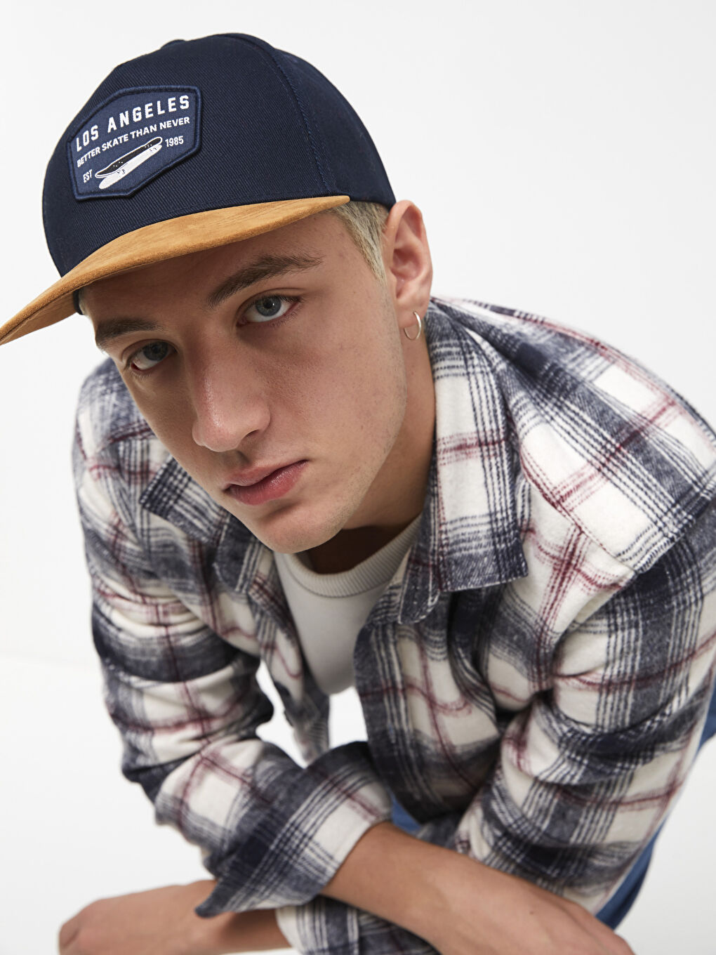 LCW ACCESSORIES Label Embroidered Men's Cap Hat -S35084Z8-HEL