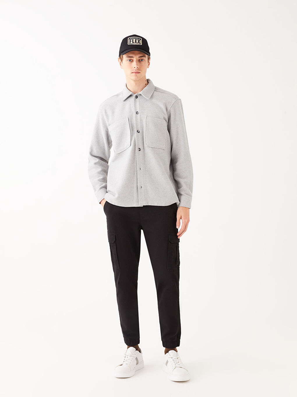 Кепка мужская с вышитым логотипом-1