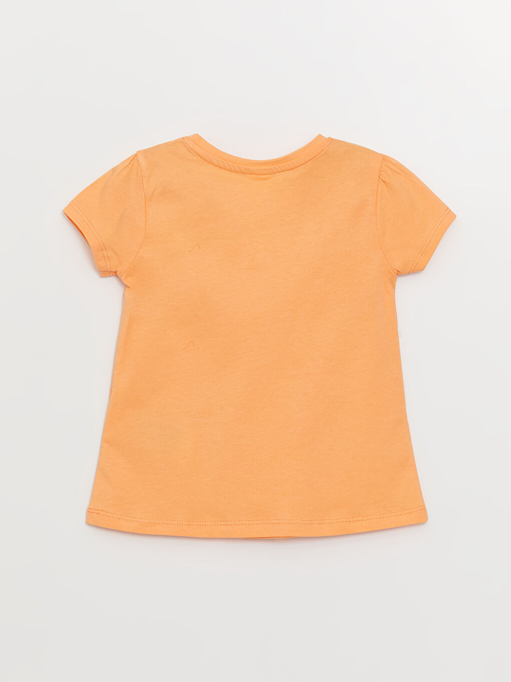 Crew Neck Short Sleeve Baby Girls' T-Shirt -S35135Z1-G3D