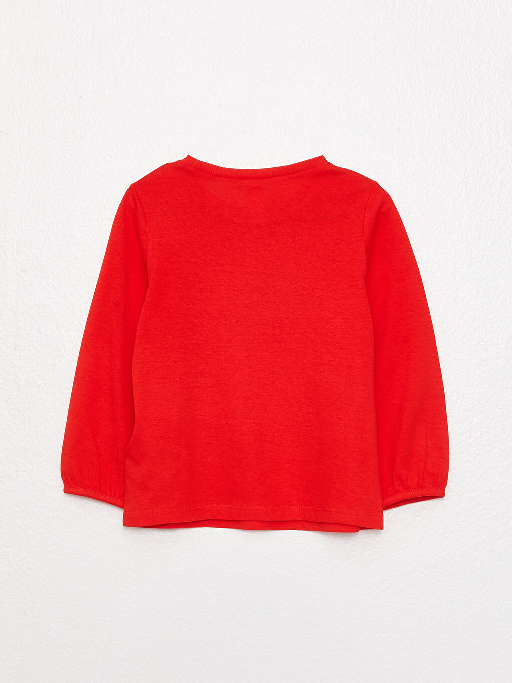 LCW baby Crew Neck Long Sleeve Baby Girls' T-Shirt -S35136Z1-HBH
