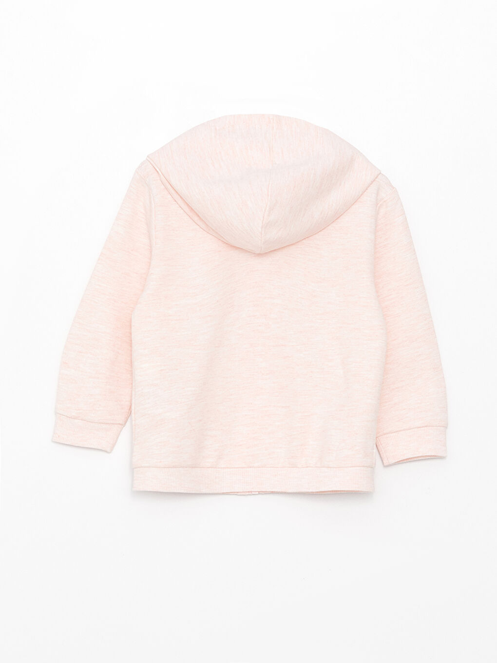 سويت شيرت بسحاب مطبوع كم طويل بكابوش بنات رضع-1