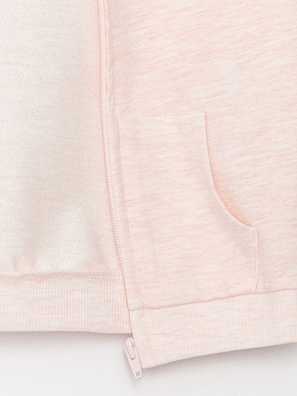 سويت شيرت بسحاب مطبوع كم طويل بكابوش بنات رضع-2