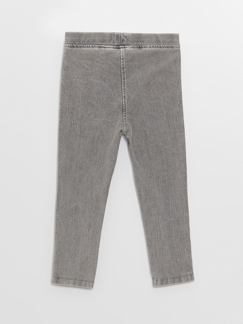 Siyah Beli Lastikli Kız Bebek Jean Tayt-1