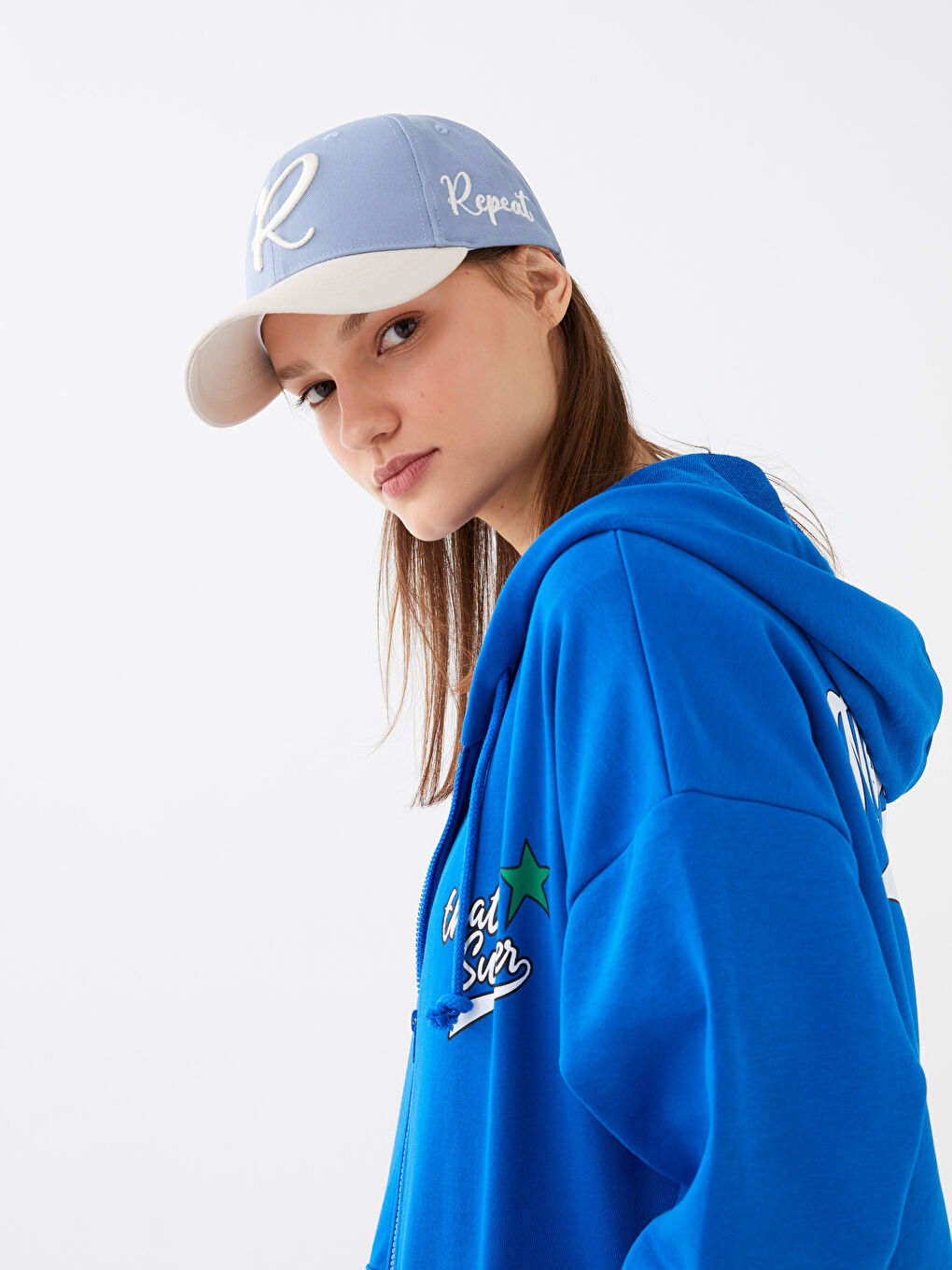 Embroidered Women's Cap Hat-1