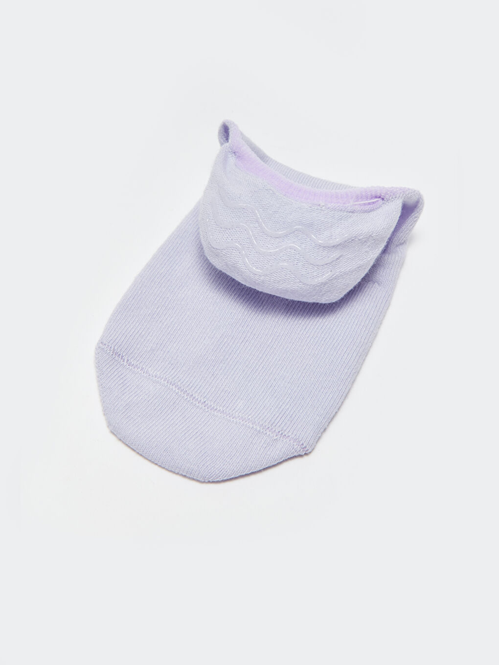 Lila Kadın Düz Babet Çorap 5'li-3