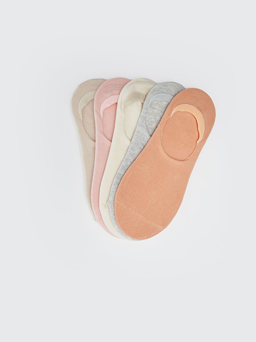 Șosete Invizibile Simple pentru Femei Pachet de 5-1