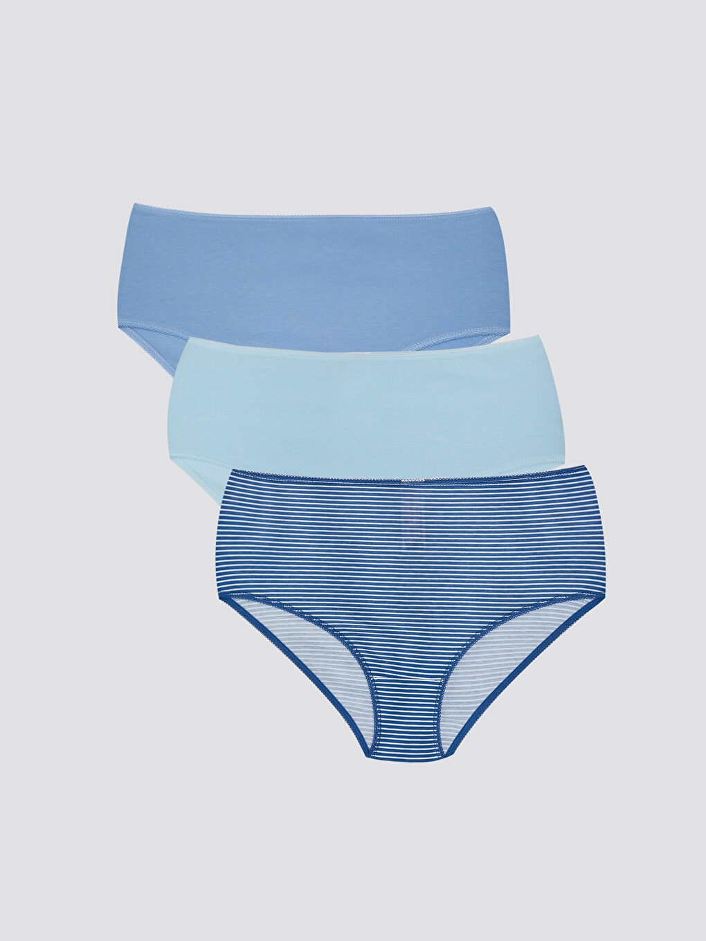 High Waist Straight Panties 3-Pack
