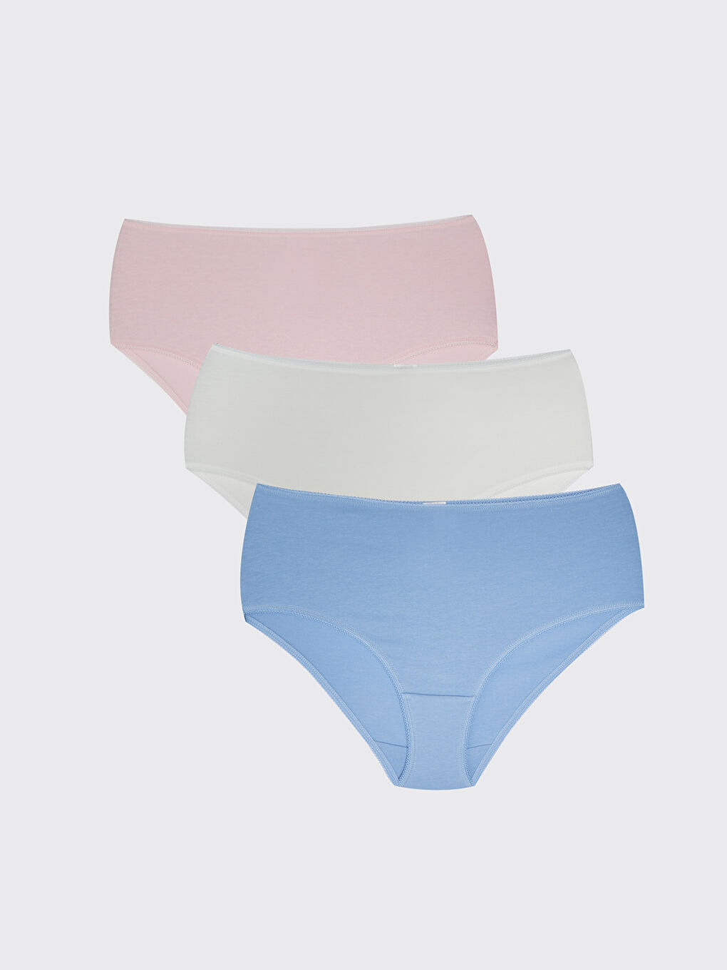 High Waist Straight Panties 3-Pack -S35195Z8-FFB