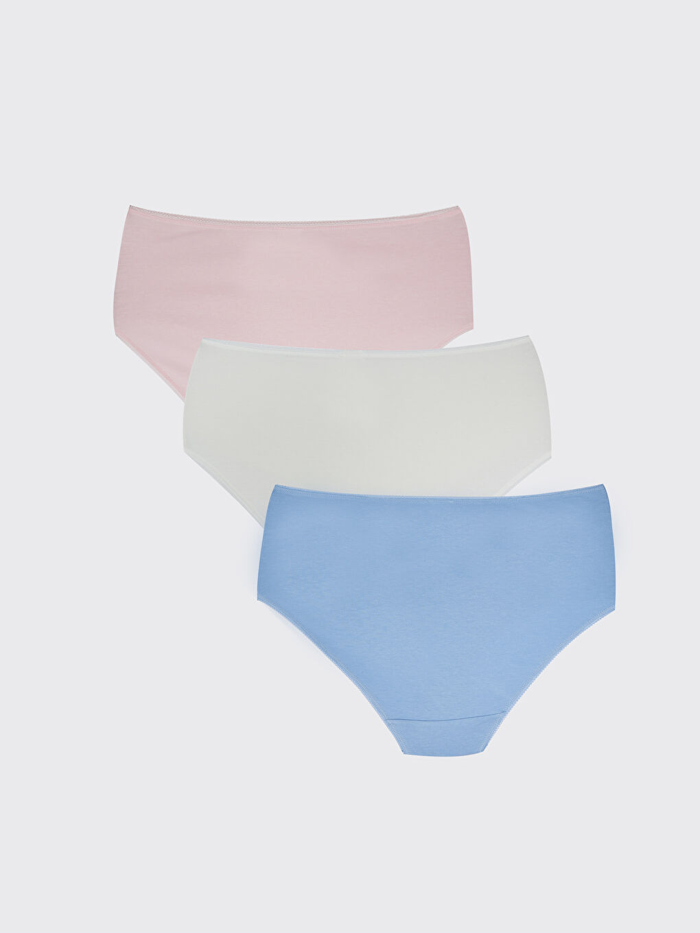 High Waist Straight Panties 3-Pack -S35195Z8-FFB