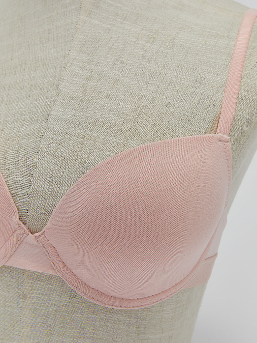 LCW Young Soutien-gorge plongeant câblé non rembourré uni chute premier lot de 2 -S35225Z8-QWK