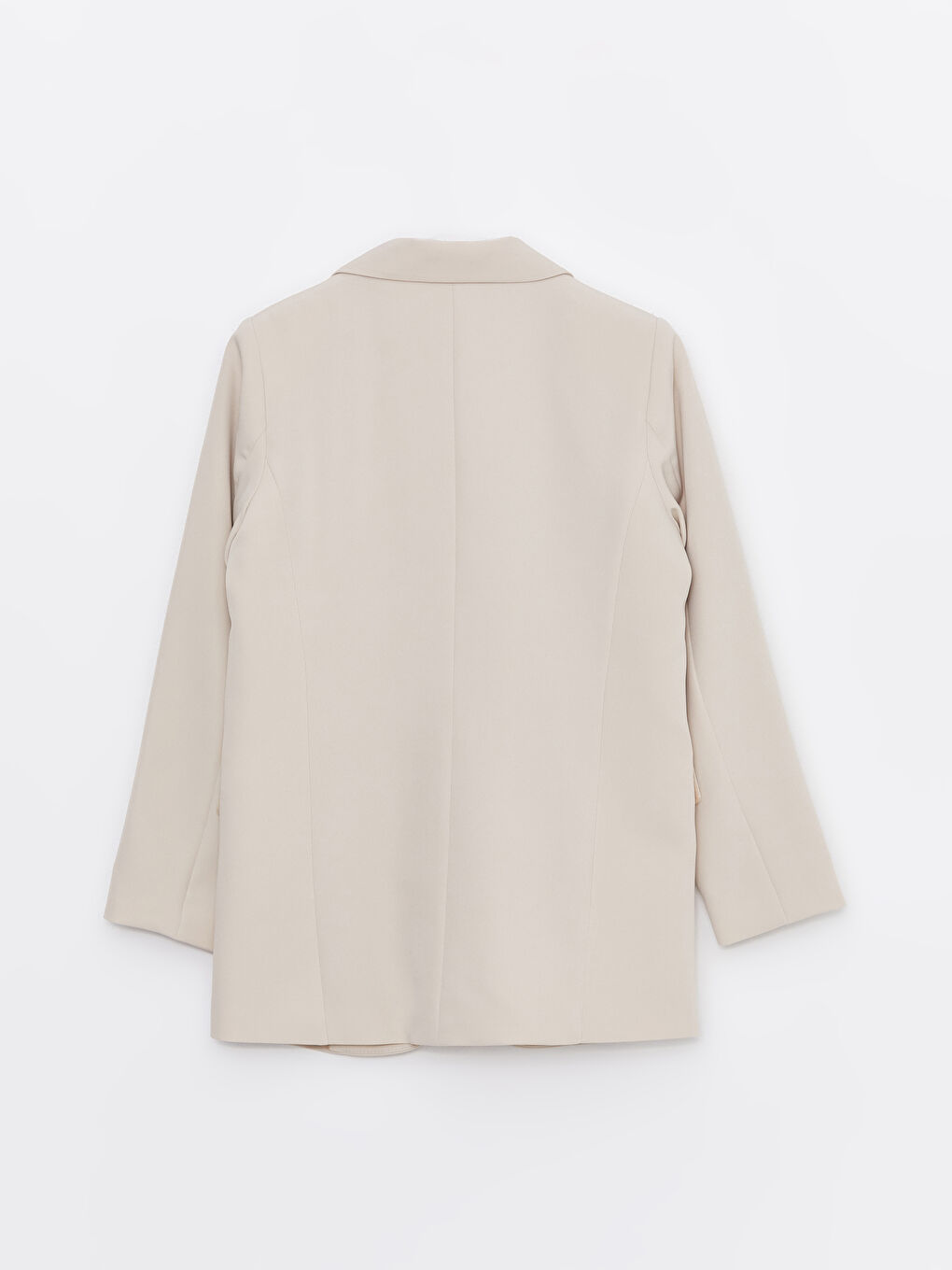 LCWAIKIKI Classic Plain Long Sleeve Crepe Women's Jacket -S35272Z8-G5M