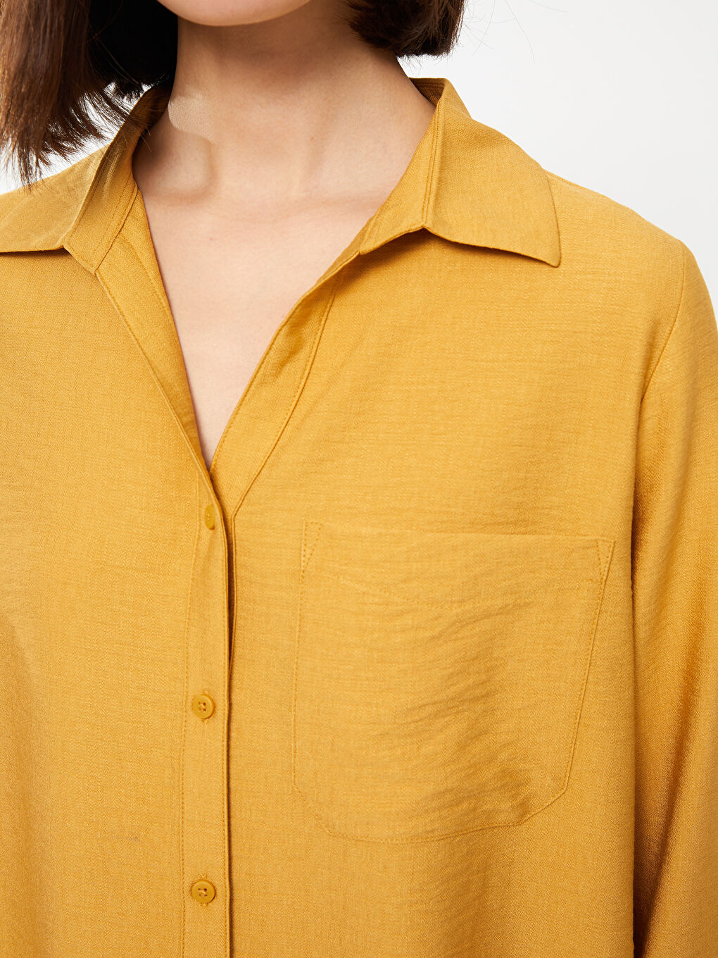 უბრალო გრძელმკლავიანი ქალებისთვის პერანგი-3