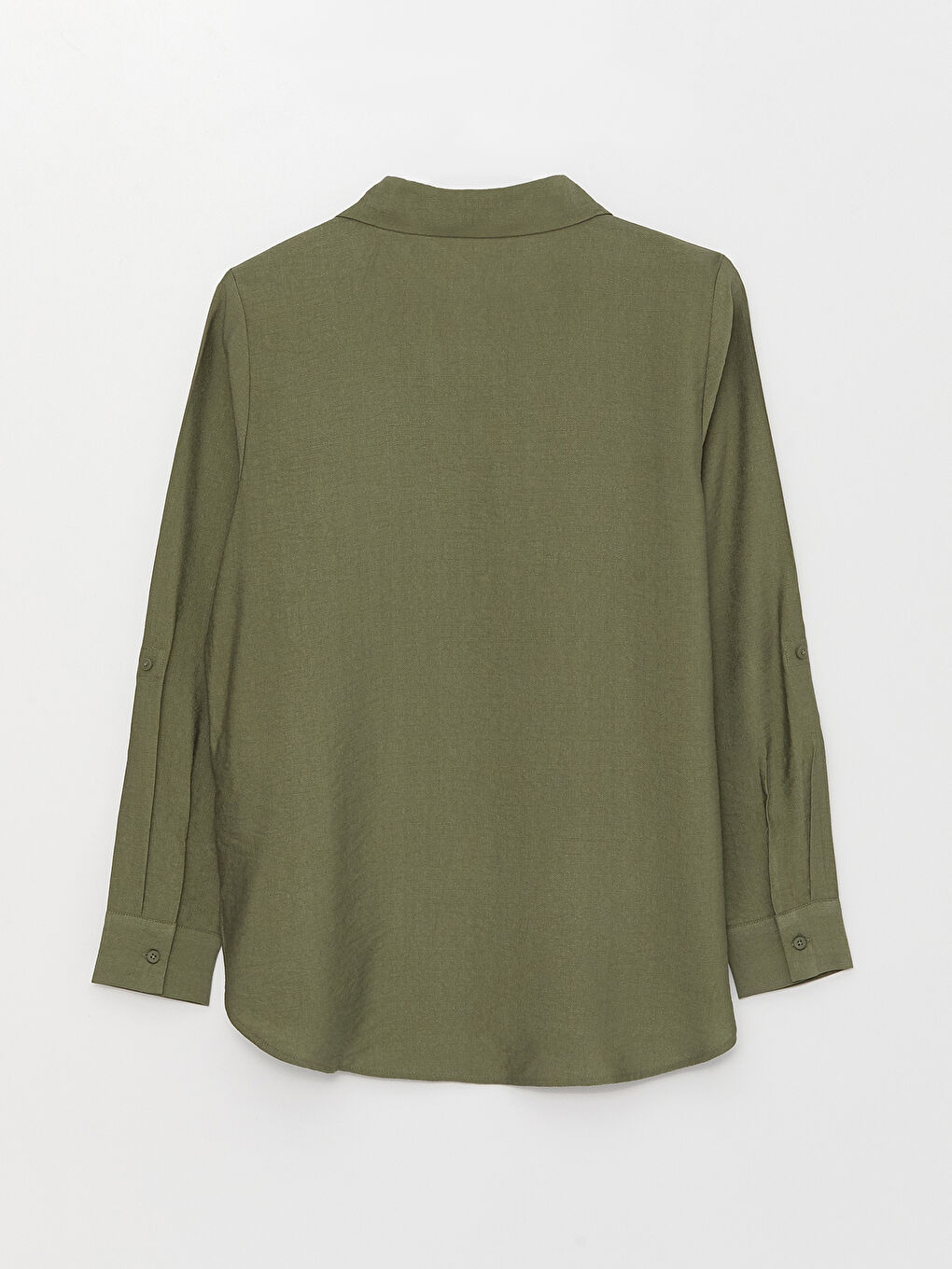 Изчистена риза с дълъг ръкав за жени-6