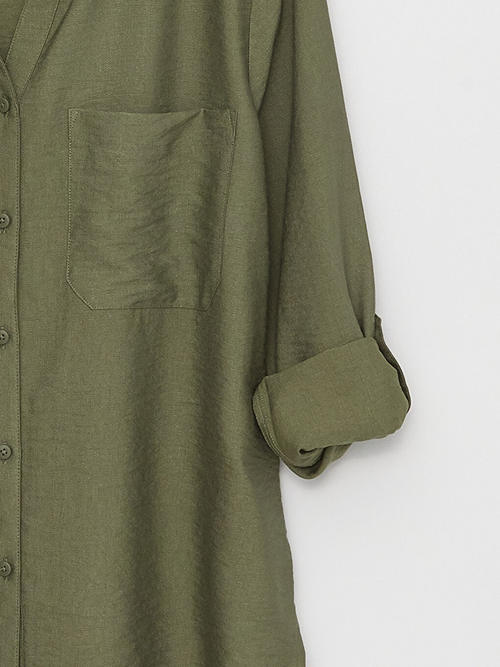 Изчистена риза с дълъг ръкав за жени-7