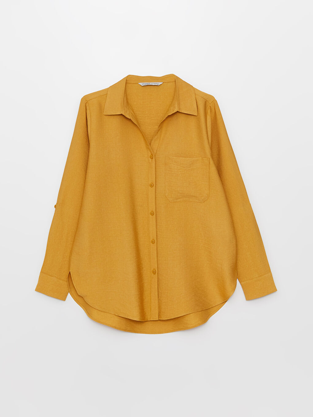 უბრალო გრძელმკლავიანი ქალებისთვის პერანგი-5