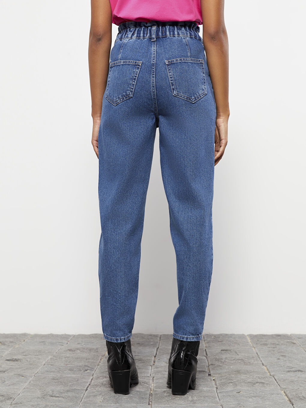 High Waist Slouchy Women's Jeans -S35303Z8-507