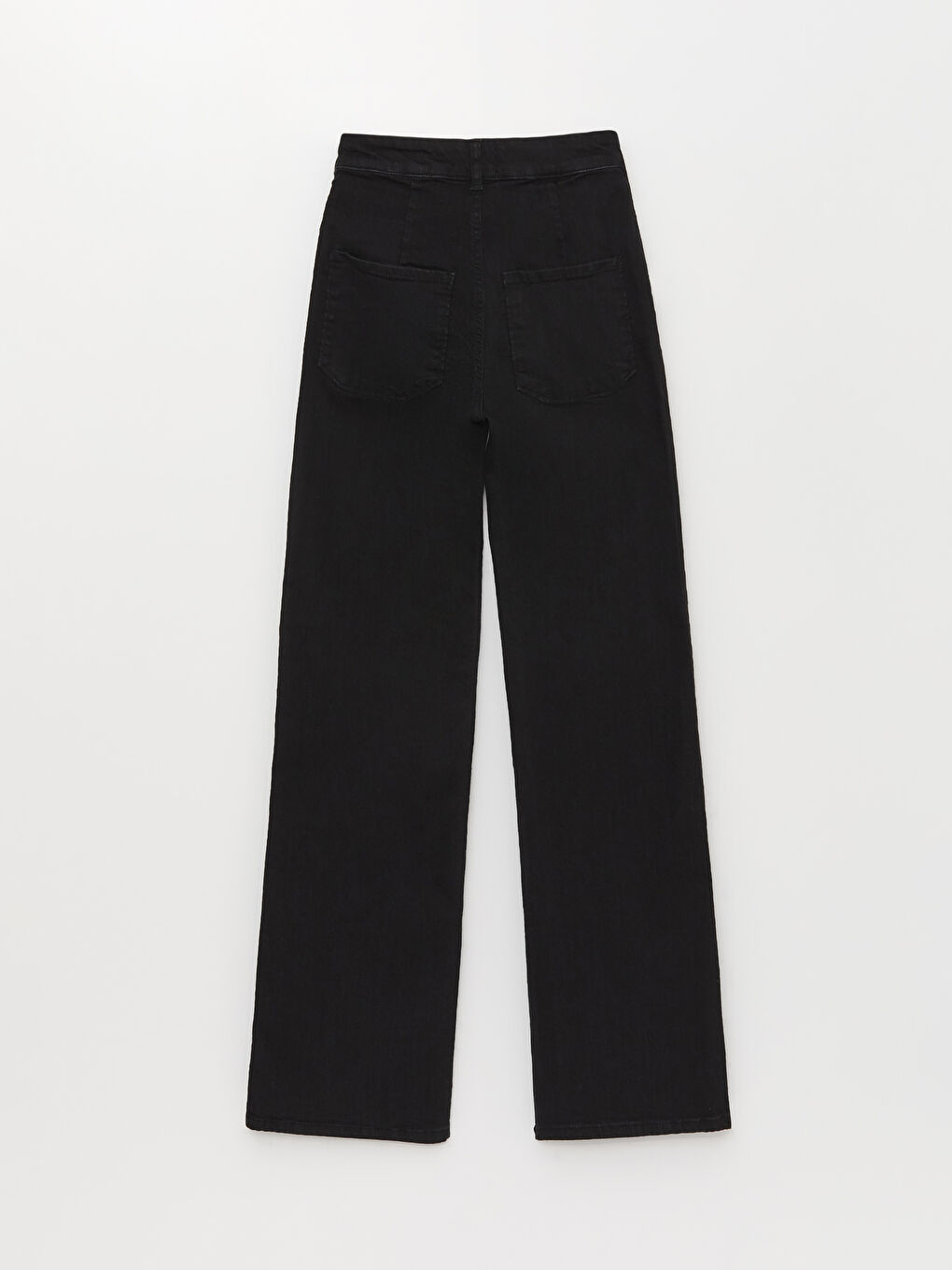 High Waisted Wideleg Women's Jeans-6