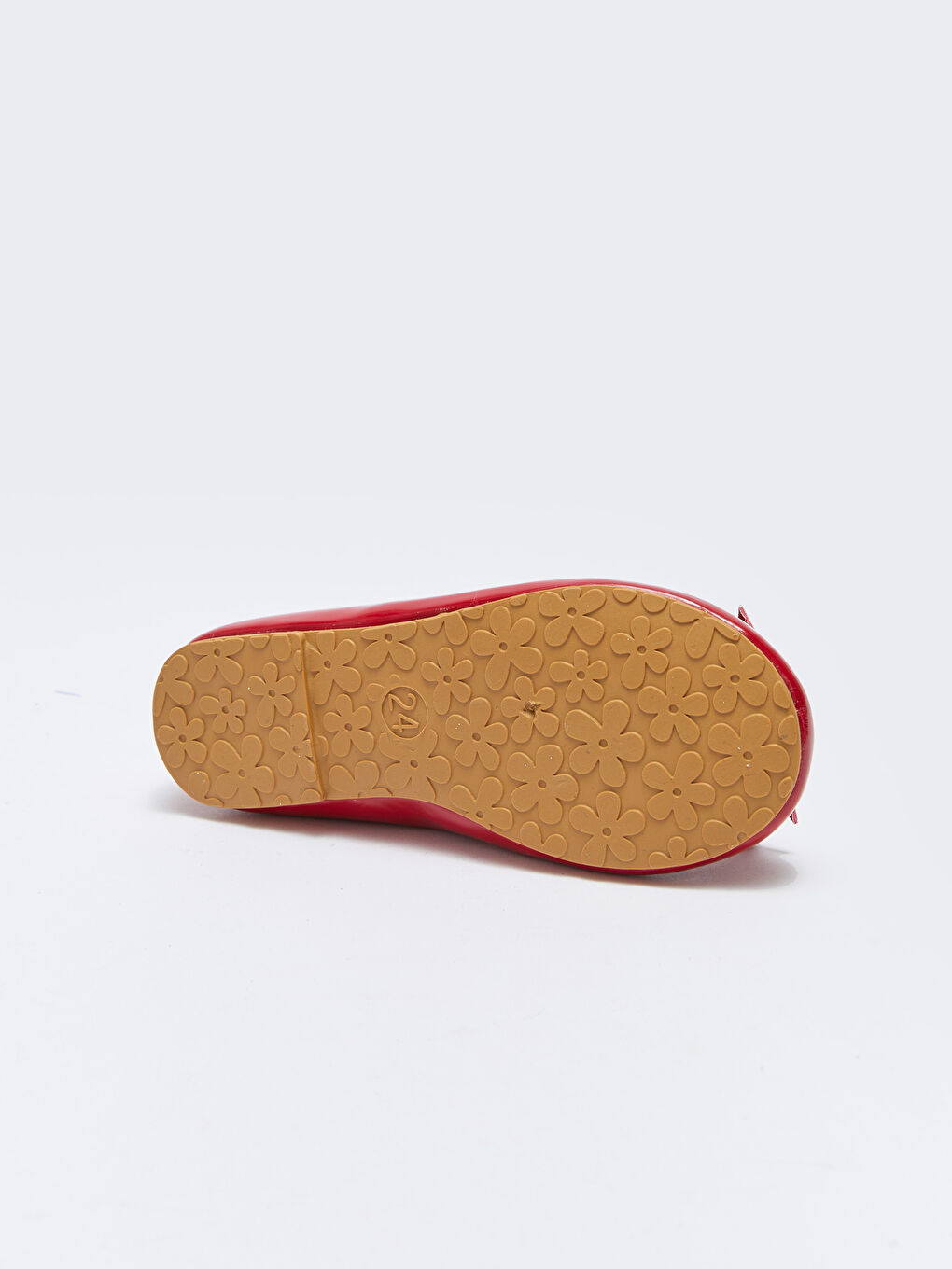 Balerini pentru Fete cu Aspect de Piele și Detaliu Fundă-3