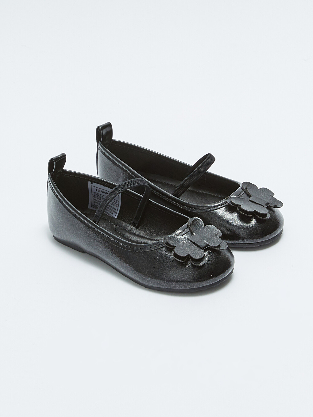 LCW STEPS Faux Leather Baby Girls' Ballet Flats - S35352Z1-HUC