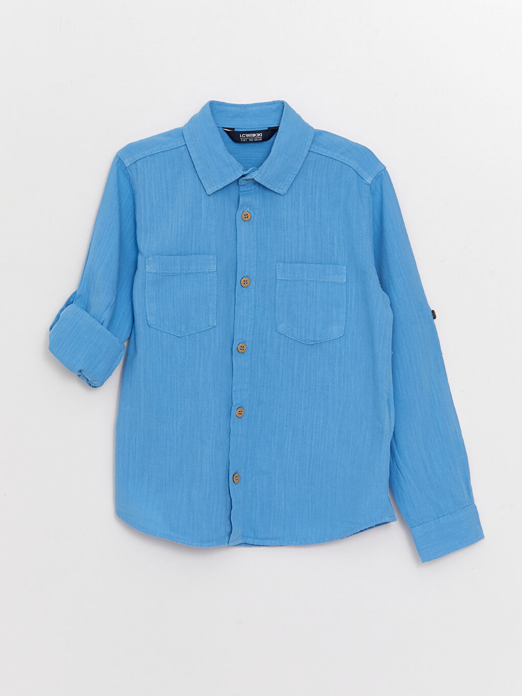 Ұлдарға арналған ұзын жеңді негізгі жейде-1