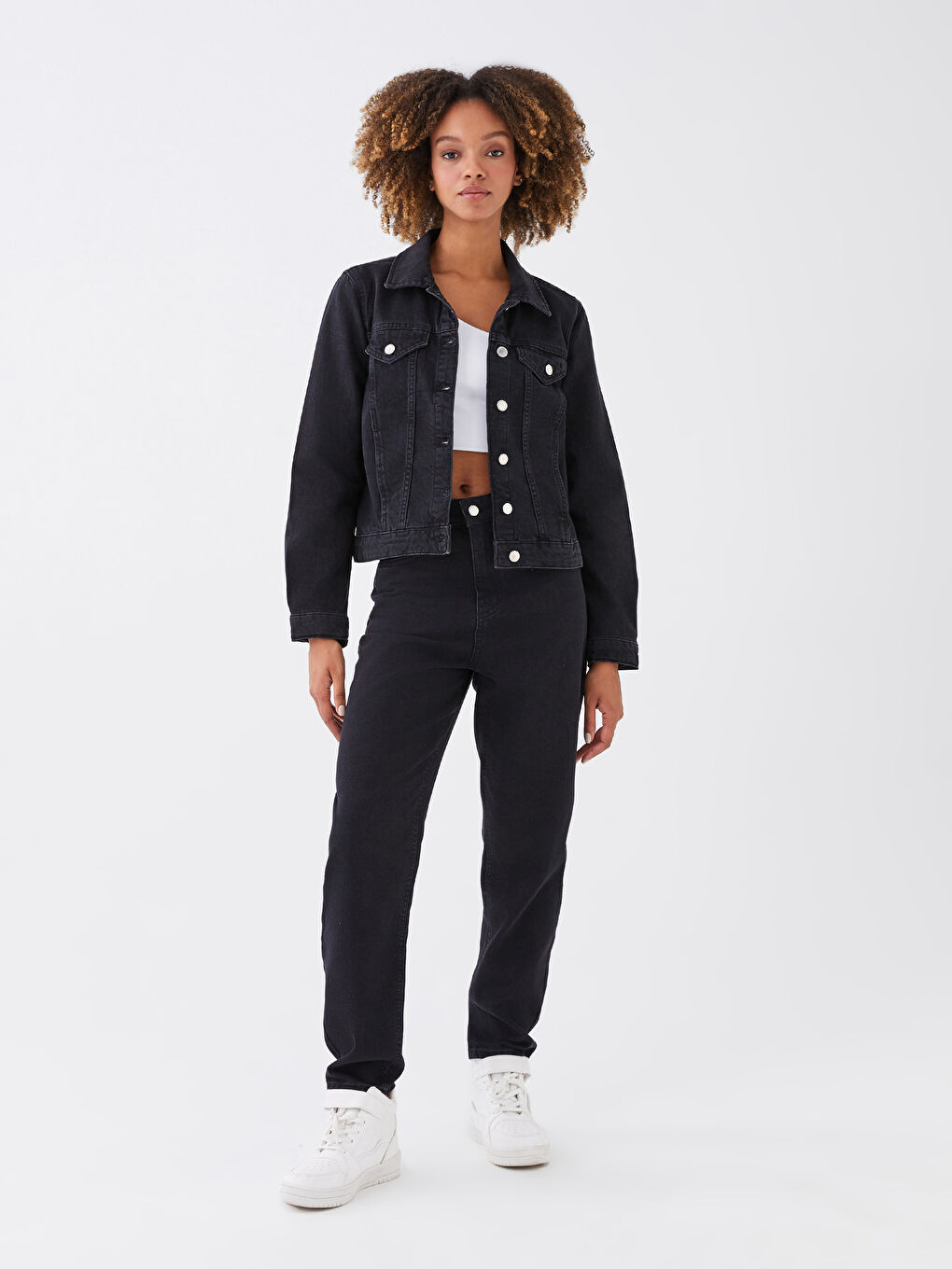 LCW Vision Jacke mit Kragen für Damen aus Denim -S35403Z8-327