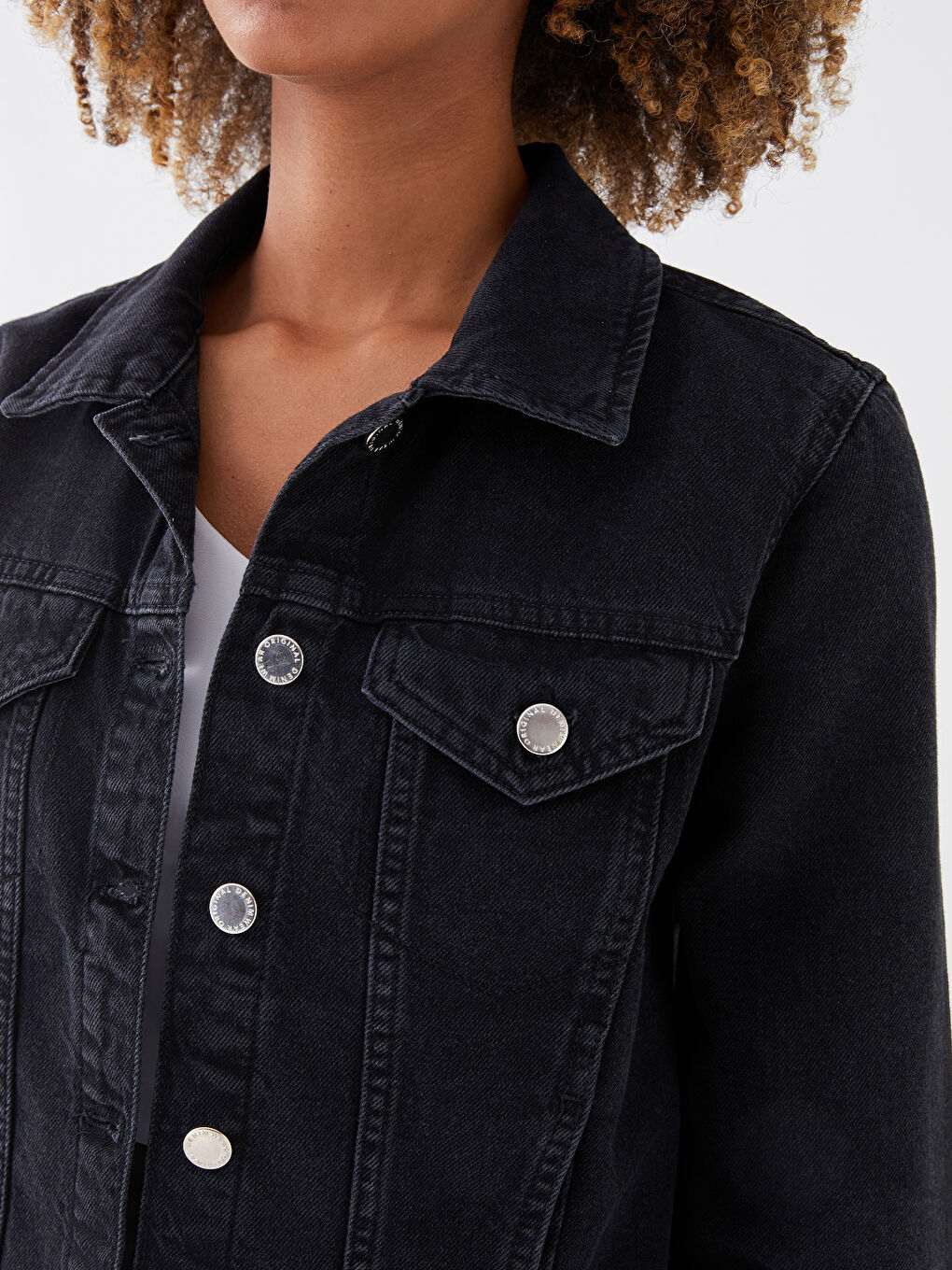 LCW Vision Jacke mit Kragen für Damen aus Denim -S35403Z8-327