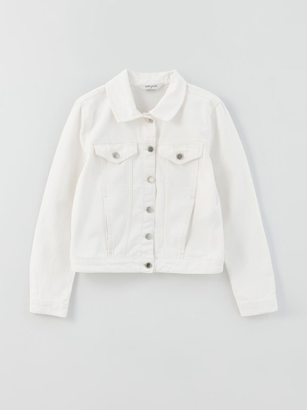 LCW Vision Veste en jean à col pour Femmes -S35405Z8-844