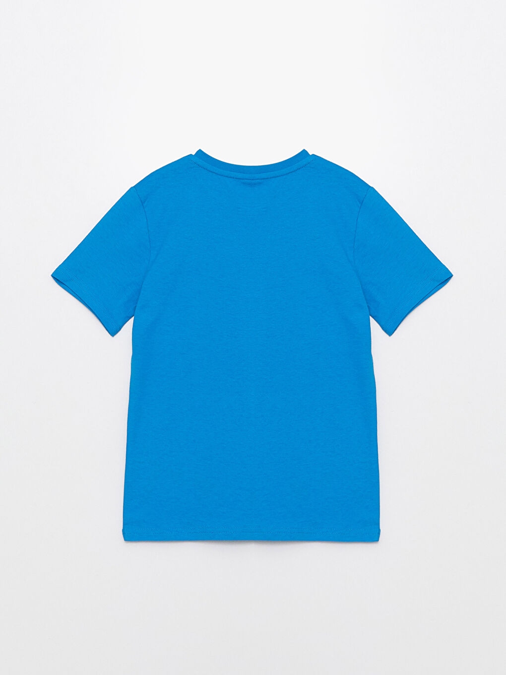 Crew Neck Printed Short Sleeve Boys' T-Shirt-1