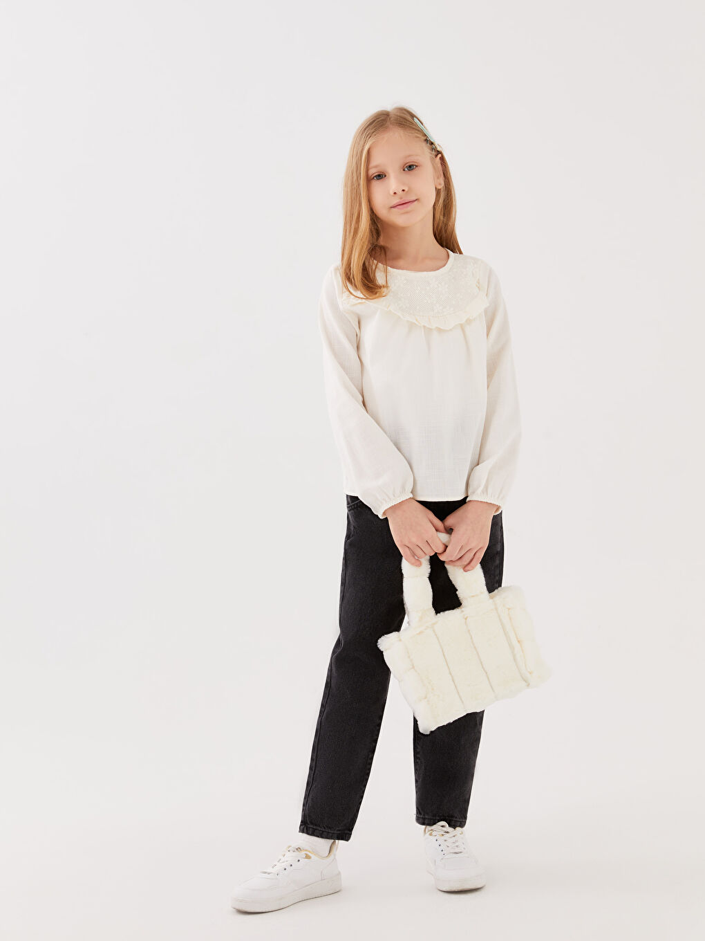 SVETLO BEŽ Bluza Devojka -S35427Z4-FDW