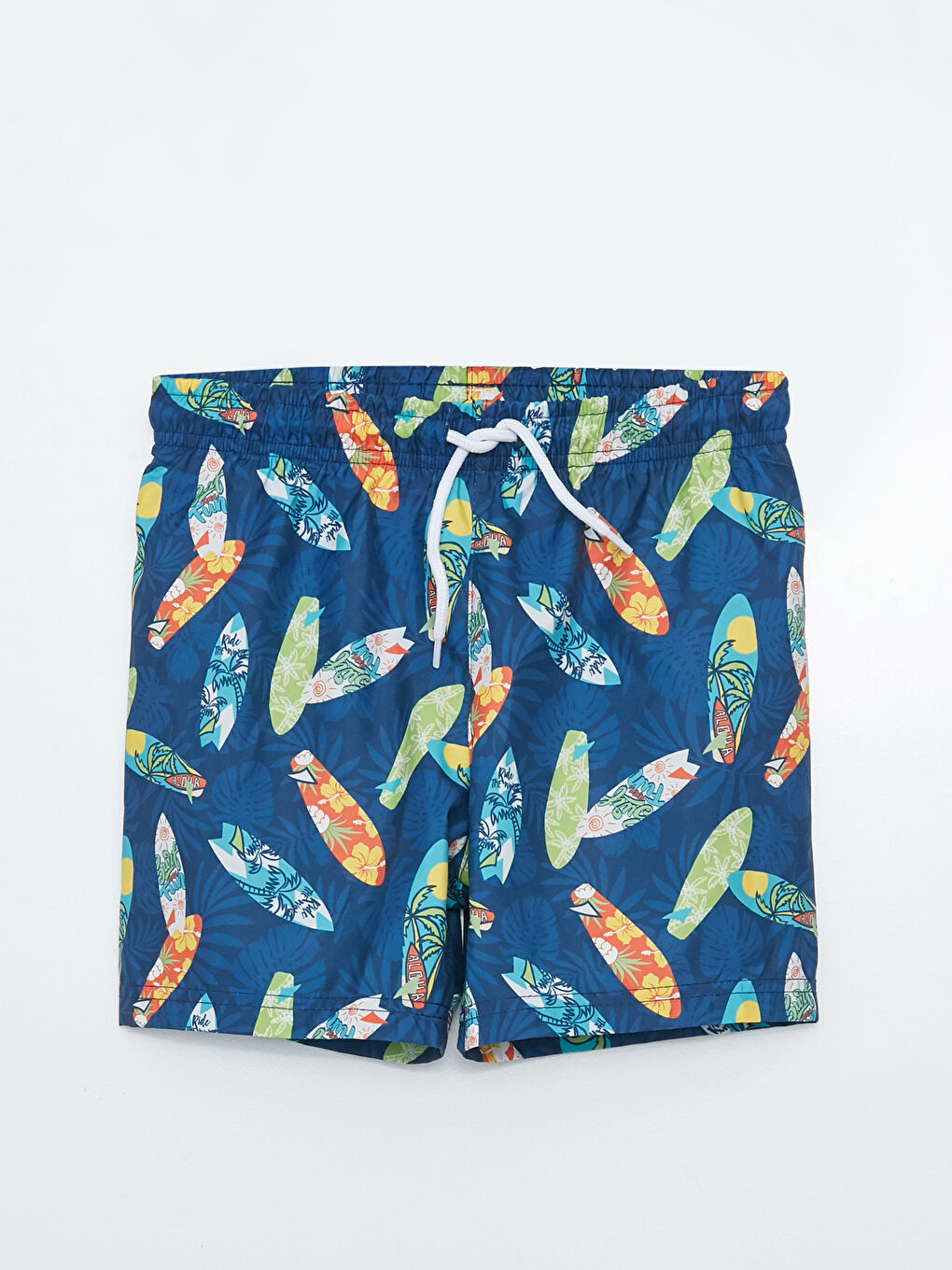 Lacivert Erkek Çocuk Atlet ve Deniz Şortu-2