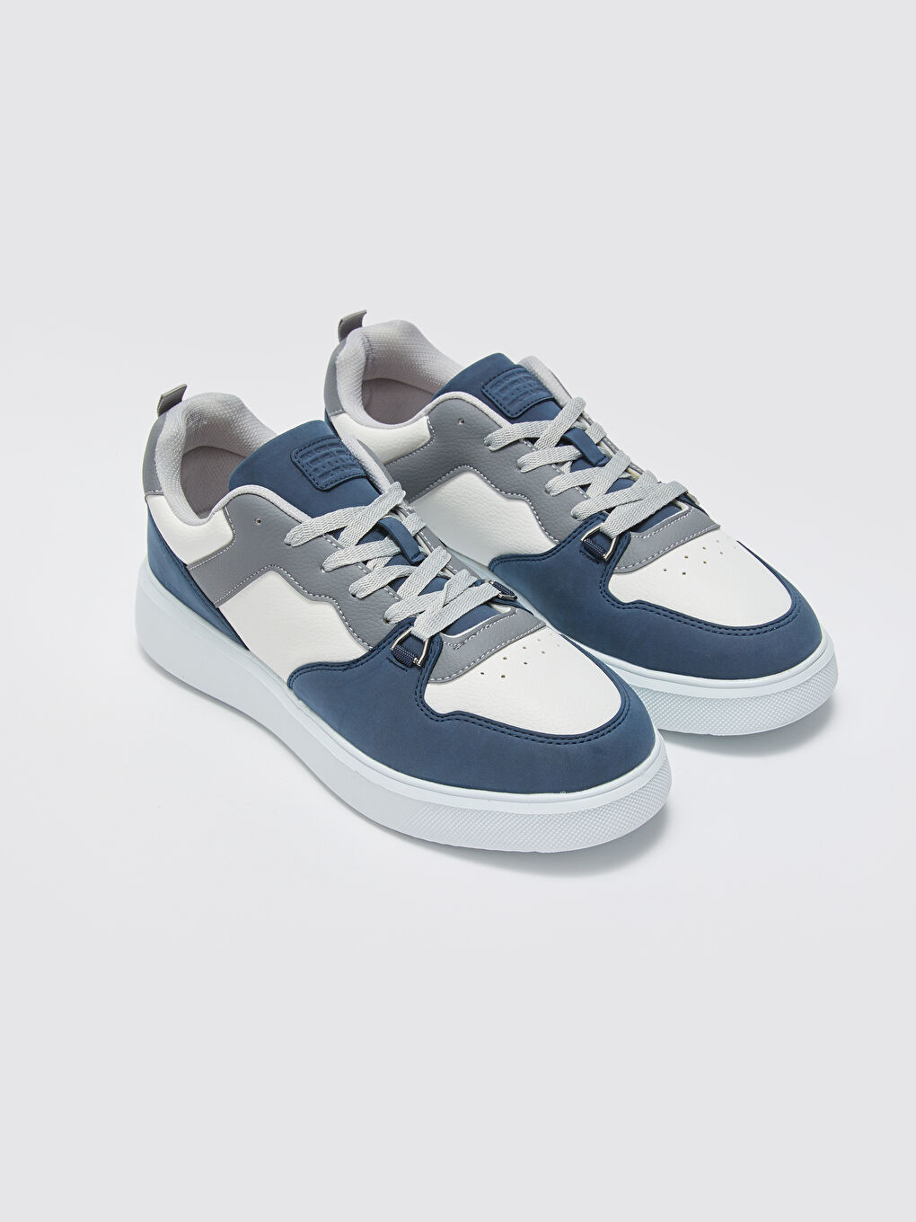 Lace-up Color Block Men's Sneakers -S35491Z8-CRP