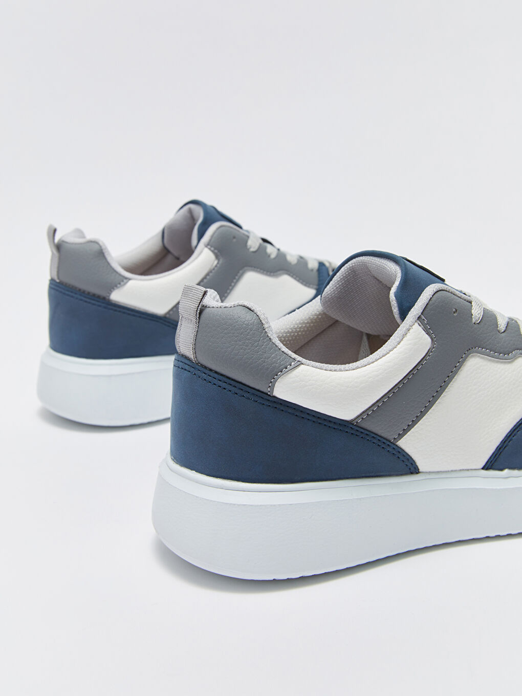 Lace-up Color Block Men's Sneakers -S35491Z8-CRP