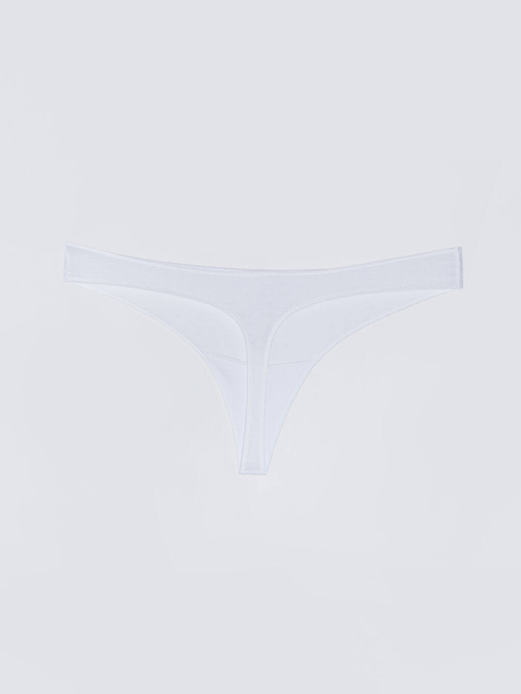 Pembe Düz Tanga Külot 3'lü Paket-6