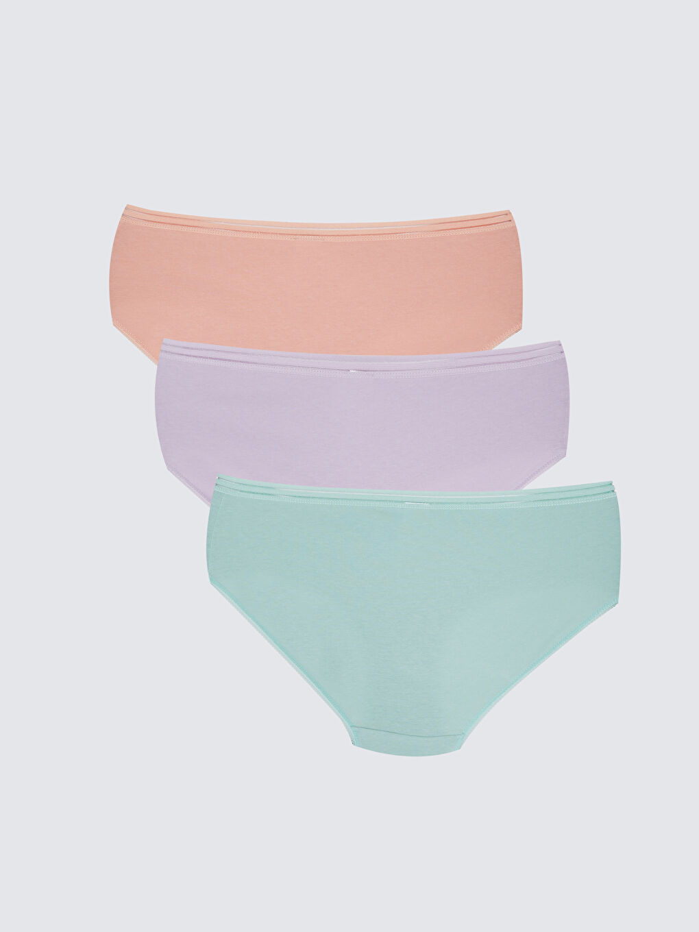 Plain Hipster Knickers 3-Pack-1