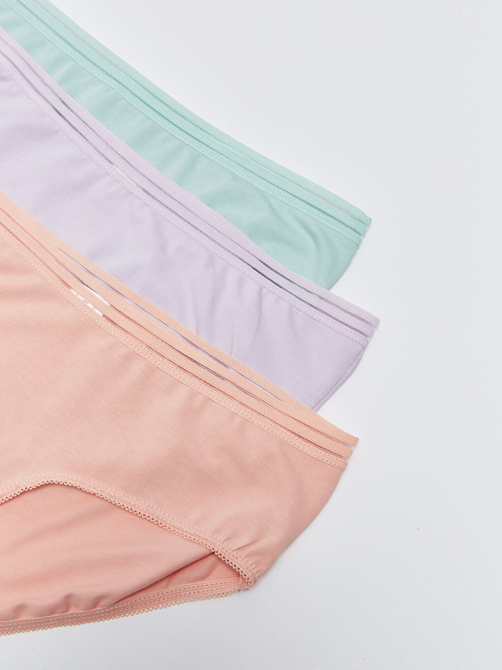 Plain Hipster Knickers 3-Pack-2