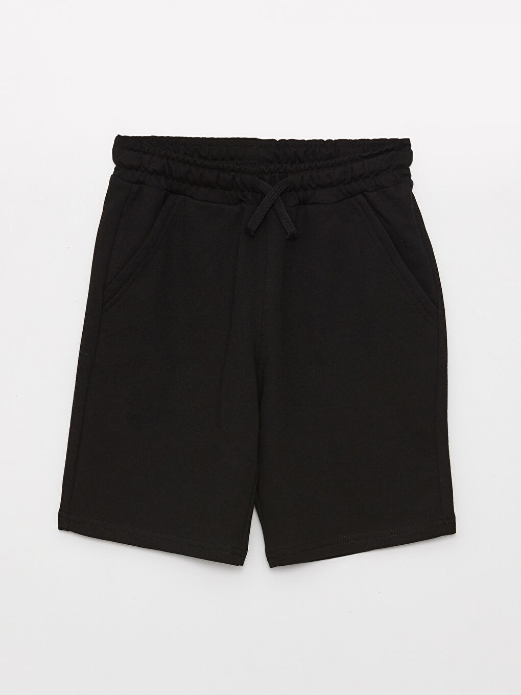 Elasticated Waist Basic Boys' Shorts -S35536Z4-CVL