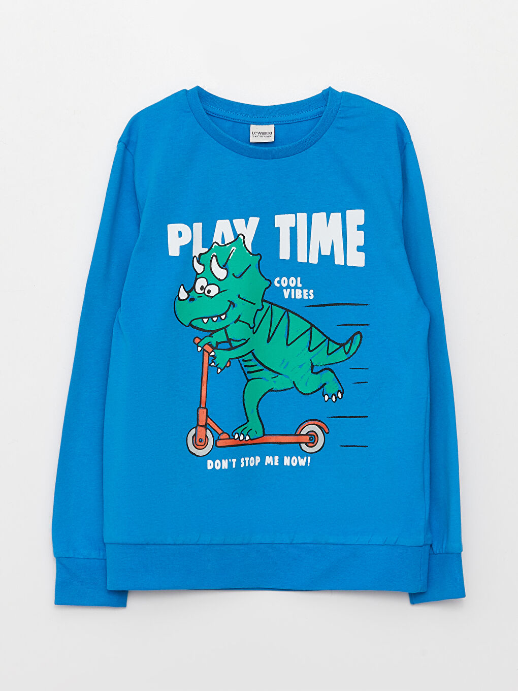 Crew Neck Printed Long Sleeve Boys' T-Shirt & Sweatpants -S35540Z4-H7M