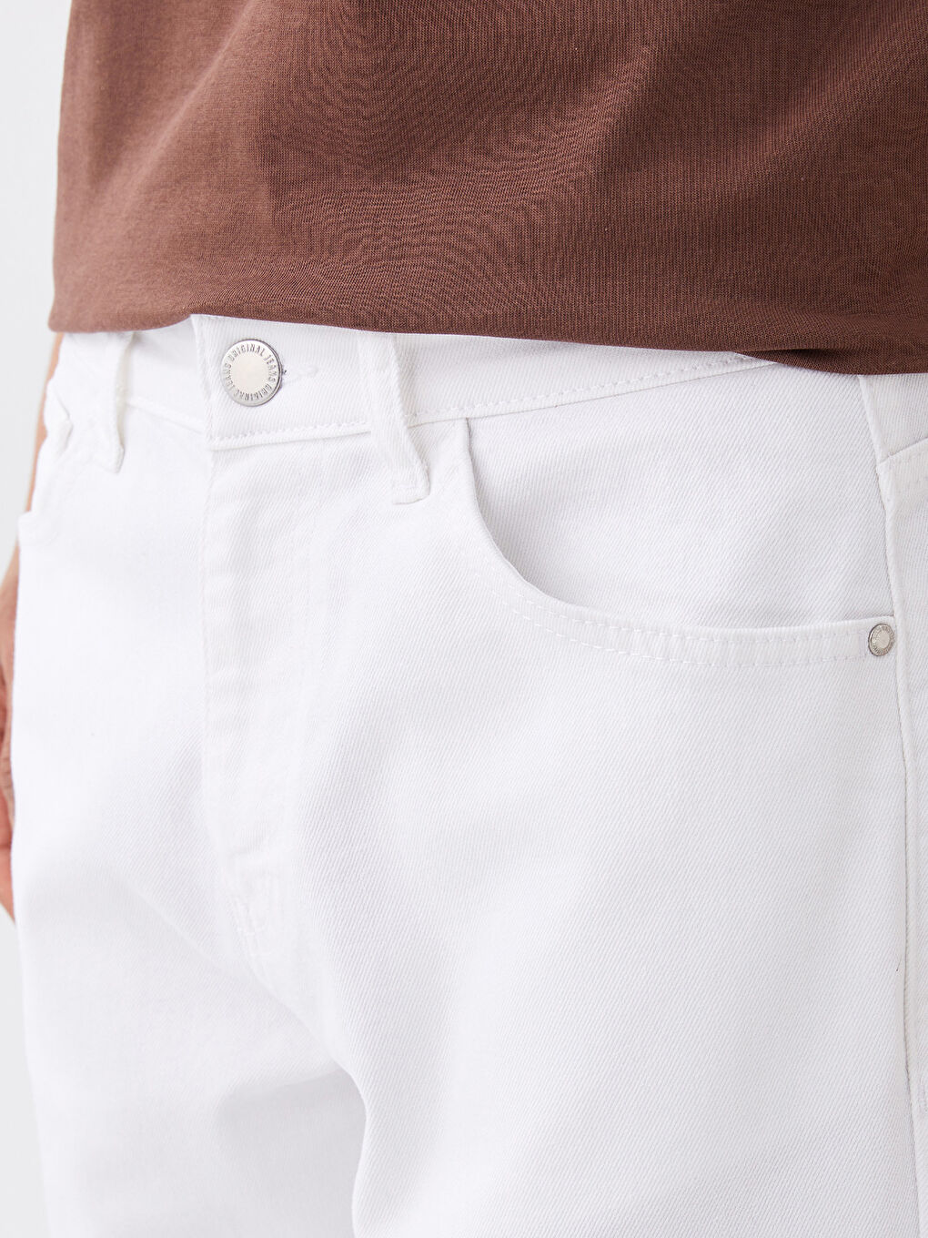Slim Fit Men's Jean Shorts -S35589Z8-844