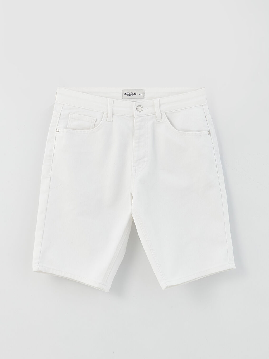 Slim Fit Men's Jean Shorts -S35589Z8-844