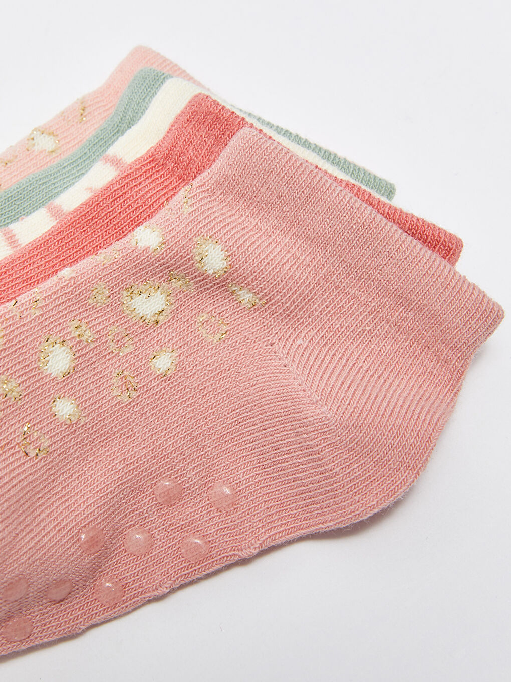 Chaussettes d'entraînement À motifs pour Filles Bébé Lot de 5 pièces-3