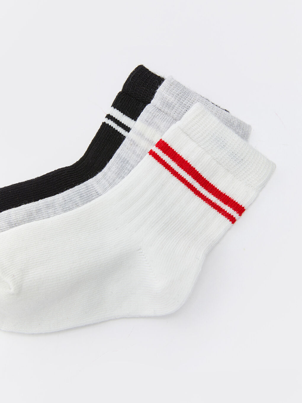 Striped Baby Boys' Ankle Socks 3-pack-2