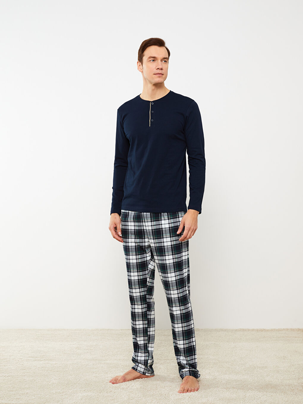 Set de Pijama Pentru Bărbați, Croială Standard