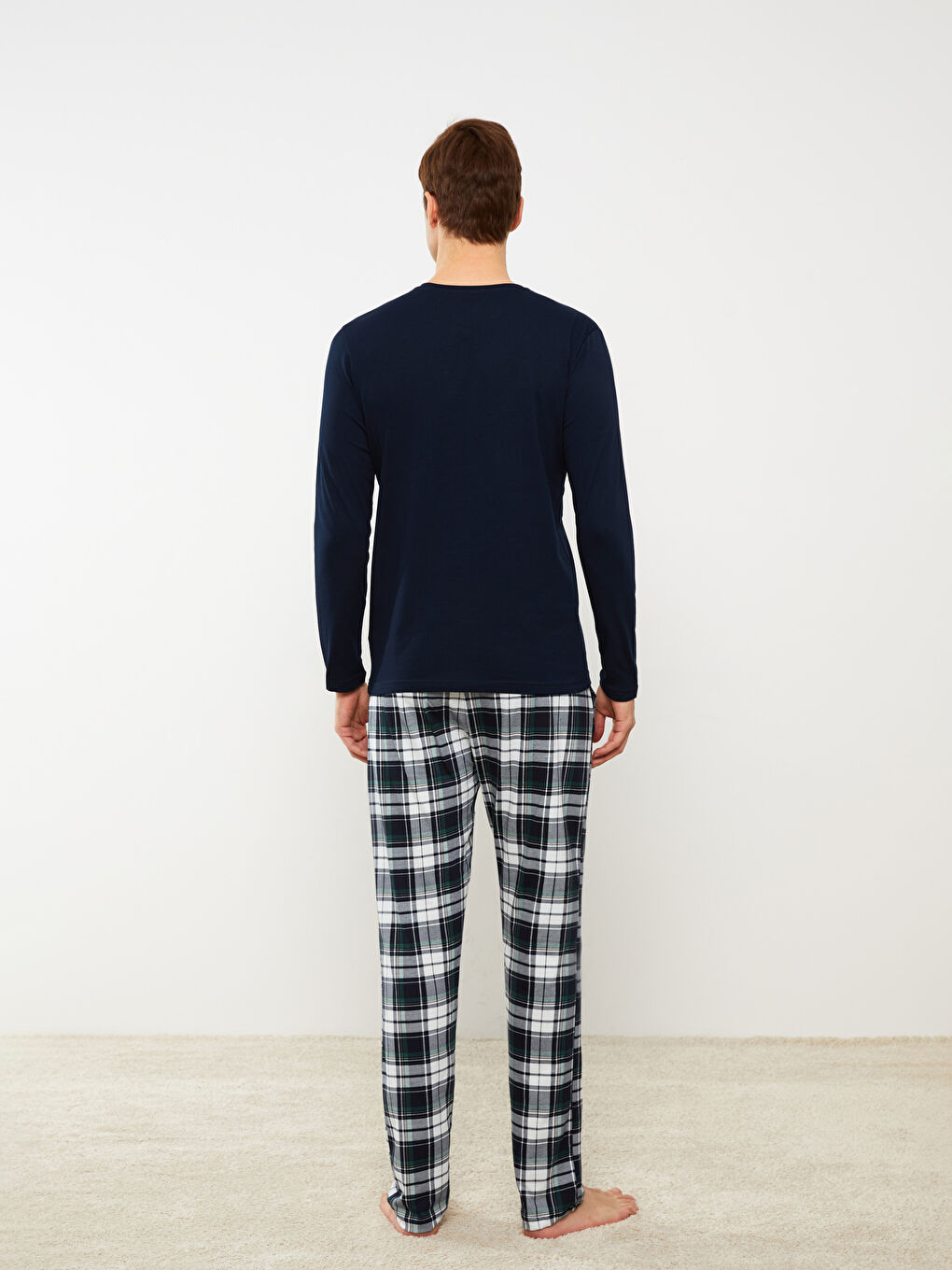 Set de Pijama Pentru Bărbați, Croială Standard-4