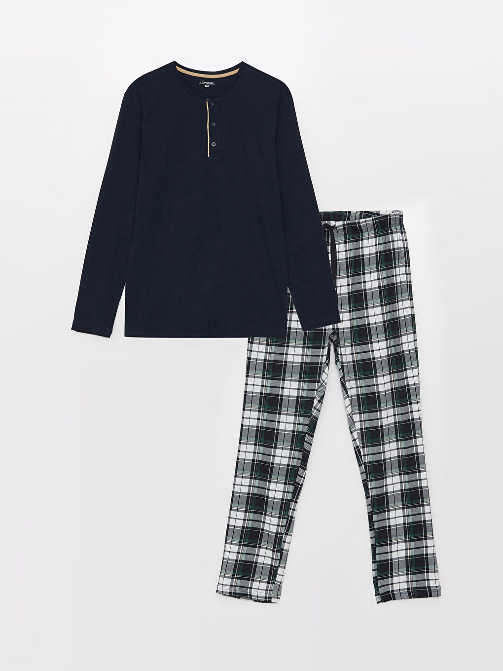 Set de Pijama Pentru Bărbați, Croială Standard-5