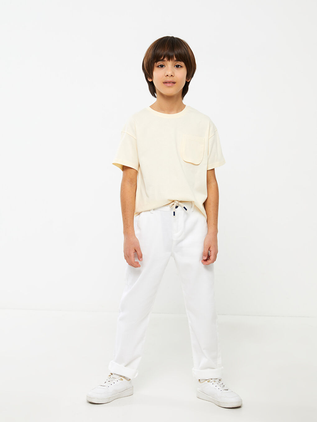 بنطلون للأولاد بخصر مرن قابل للتعديل-1