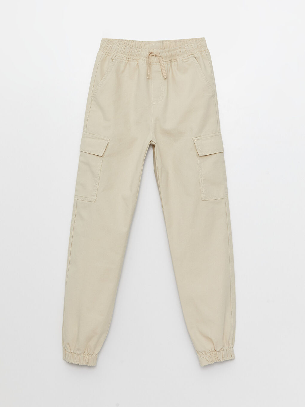 Elastic Waist Boys' Cargo Trousers