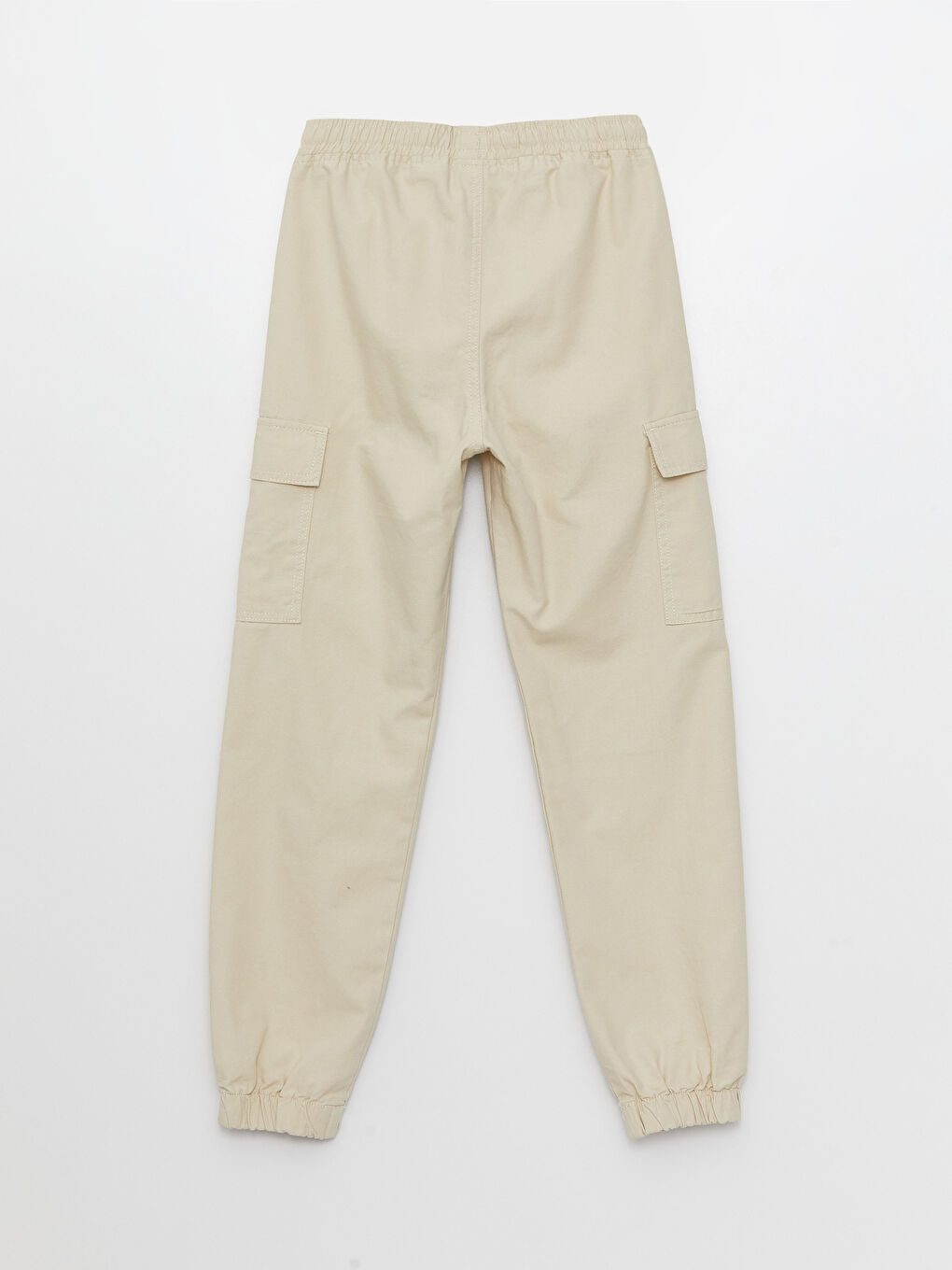 Elastic Waist Boys' Cargo Trousers-1