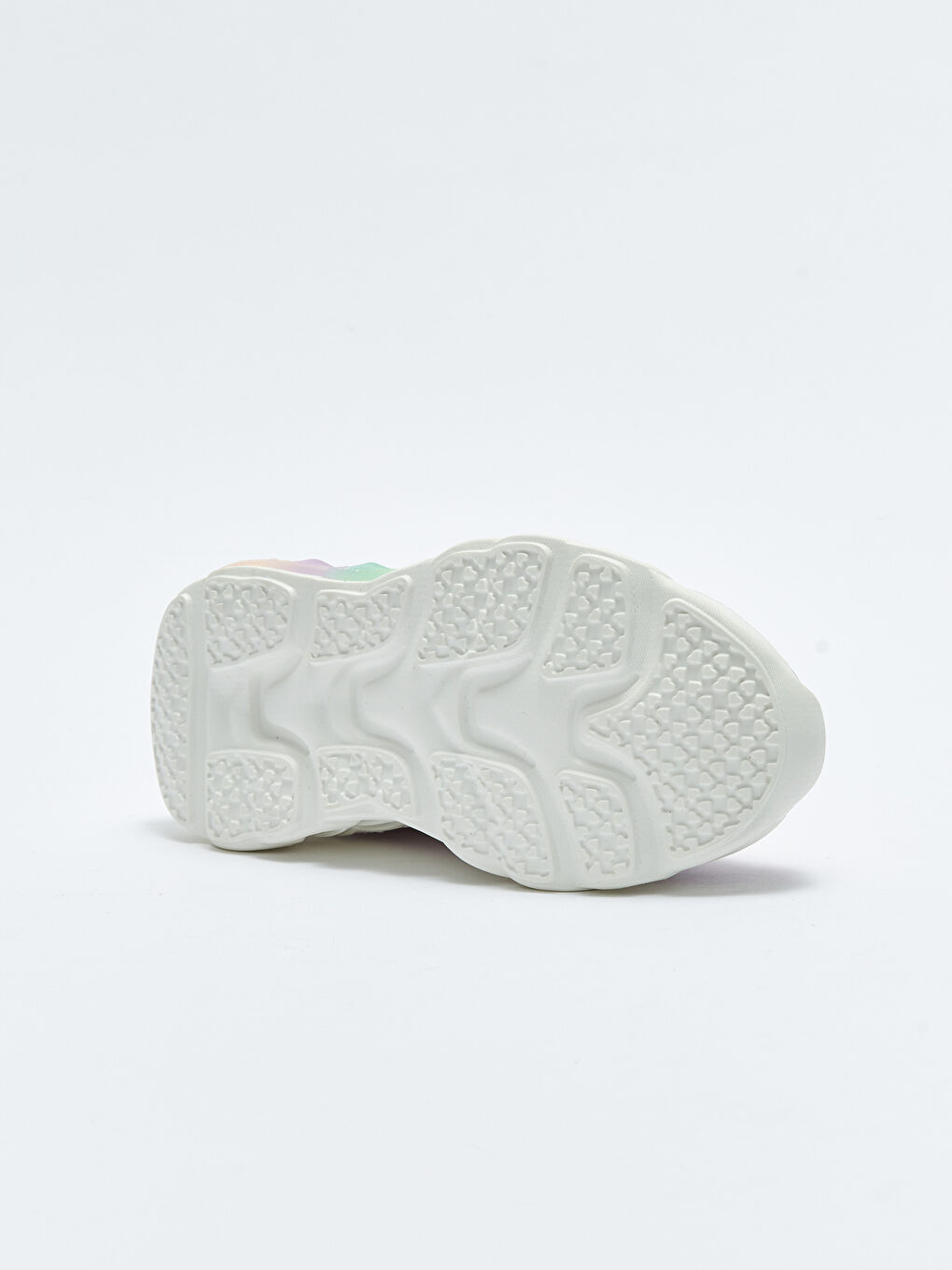 Lila Cırt Cırtlı Işıklı Kız Çocuk Spor Ayakkabı-4