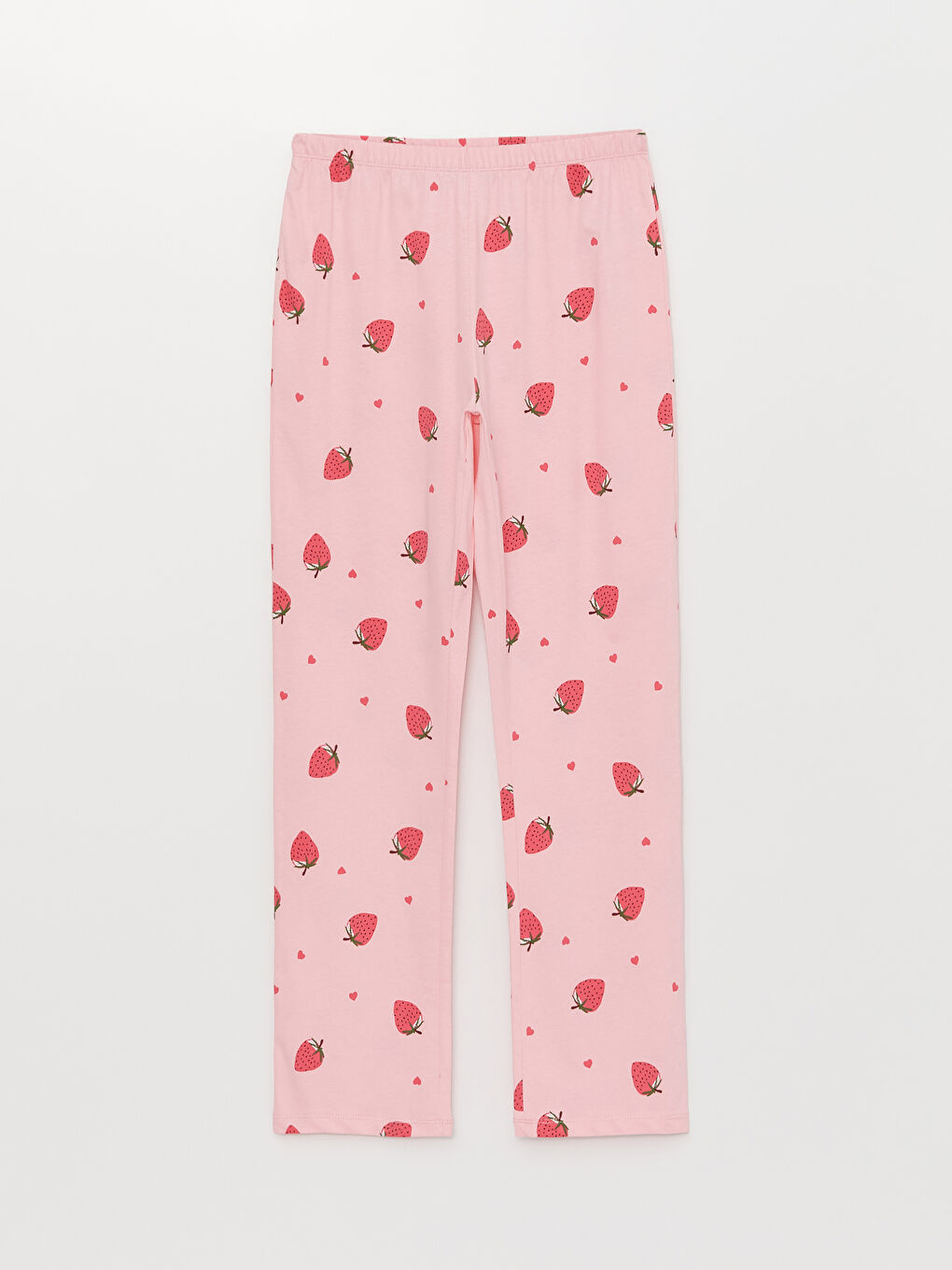 Crew Neck Printed Short Sleeve Women's Pyjama Set-6