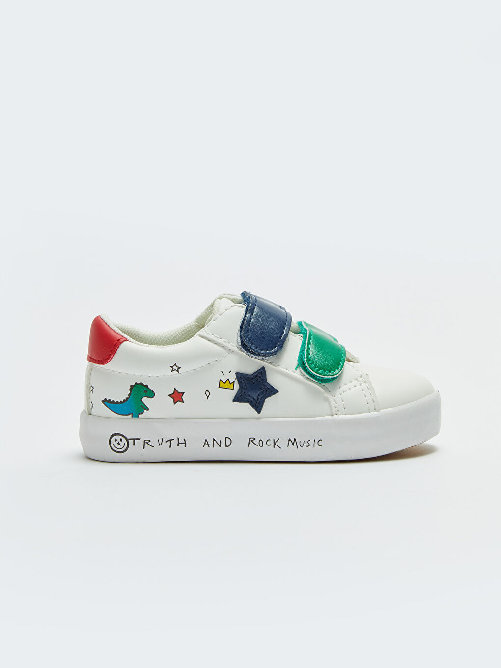 Încălțăminte Sport Imprimați pentru Bebeluși Băieți cu Bandă Velcro-1